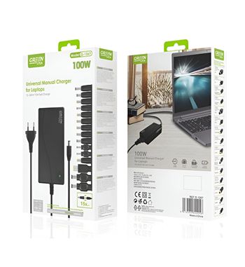 Green lyca cargador universal portátiles 100w 12-24v 15 clavijas g-1267 - G-1267_2