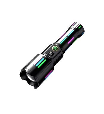 Linterna potente recargable powerbank aluminio multifuncional kh-w515 lk62 - LK62_1