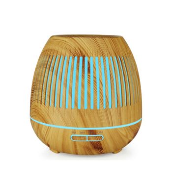 Gen-x humidificador aromatizador grande led ultrasónico 400ml redondo 6516 - HA-6516