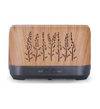 Gen-x humidificador aromatizado led ultrasónico 400ml floral ha-6518 - HA-6518