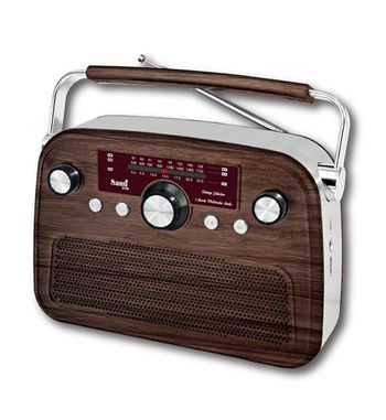 Sami radio clásica roja bt usb sd ac/bateria 3 banda rs-11845 - RS-11845_1