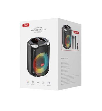 Xo altavoz bluetooth karaoke rgb 2 mic. inalam. mando 40w fm/usb/sd xo-f48 - XO-F48_3