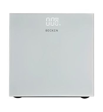 Becken báscula de baño digital vidrio peso máximo 180kg blanca bbs8801 - BBS8801_1