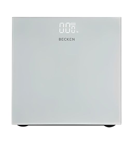 Becken báscula de baño digital vidrio peso máximo 180kg blanca bbs8801 - BBS8801_1