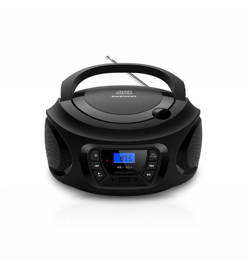 Daewoo radio cd bluetooth usb ecualizador negro dw-3011 - DW-3011