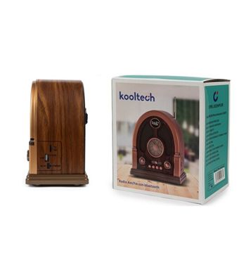 Kooltech radio clásica retro 2 bandas ac/dc/batería usb/sd 3w cpr-jodhpur - CPR- JODHPUR_2