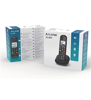 Alcatel teléfono inalámbrico senior teclas y pant. grandes manos libres 685 - XL-685_2