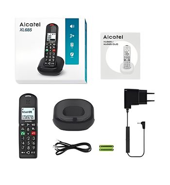 Alcatel teléfono inalámbrico senior teclas y pant. grandes manos libres 685 - XL-685_3