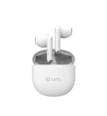 Unico auriculares bluetooth v5.3 tws blanco semi in ear ep1307 - EP1307