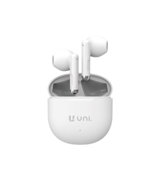 Unico auriculares bluetooth v5.3 tws blanco semi in ear ep1307 - EP1307
