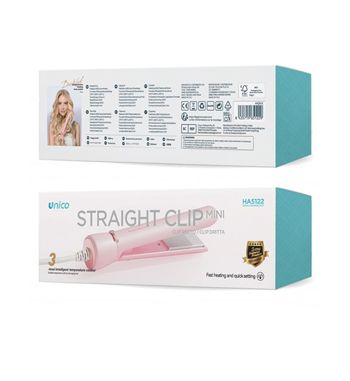 Unico plancha de pelo temperatura (170°/190°/210°) 42w ha5122ro - HA5122RO_1