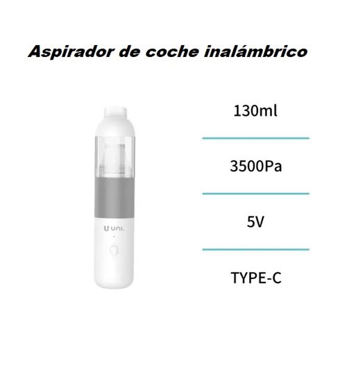 Unico aspirador de coche inalámbrico 120w soplado y succión 3500pa vc1465 - VC-1465_1