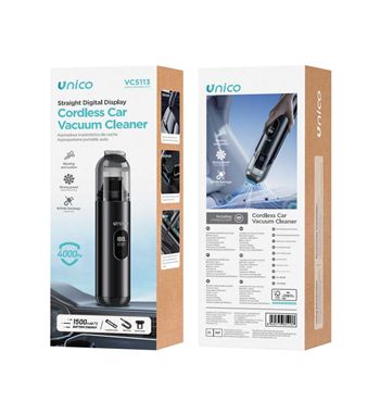Unico aspirador de coche inalámbrico 60w soplado y succión 4000 pa vc5113 - VC5113_1