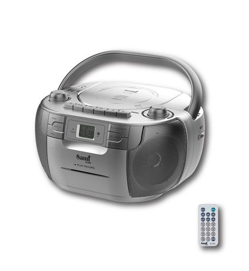 Sami radio cd cassette am/fm grabación usb boombox con mando rs-12208 - RS-12208_1
