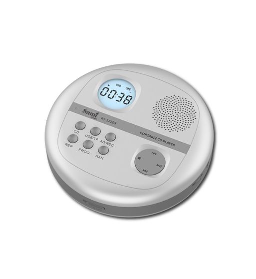 Sami discman reprodcuctor cd c/altavoz recargable grabación usb rs-12209 - RS-12209_1