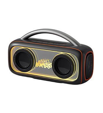 Heavy bass altavoz bt 5.3 portátil boom box 30w rgb 4h rectangular bass-34 - BASS-34_1