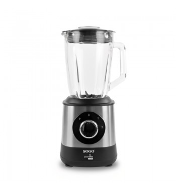 Sogo Batidora Vaso Cristal Negro...