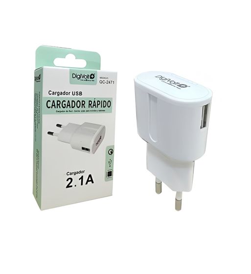 Digivolt cargador universal 2.1a usb qc-2471 - QC-2471