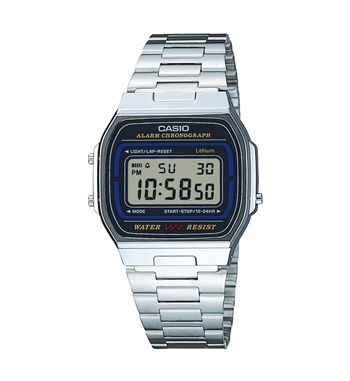 A-164wa-1v casio reloj plateatdo - A164WA-1V_1