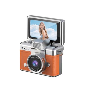 Mini cámara digital pantalla abatible ips 180º 1.47" hd 1080p lk-027 - QTQ96_NJ