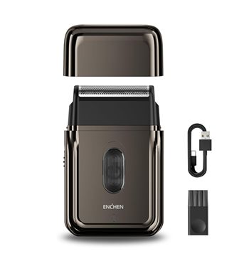 Enchen afeitadora eléctrica recargable mini aluminio rasuradora ms003 - MS003_1