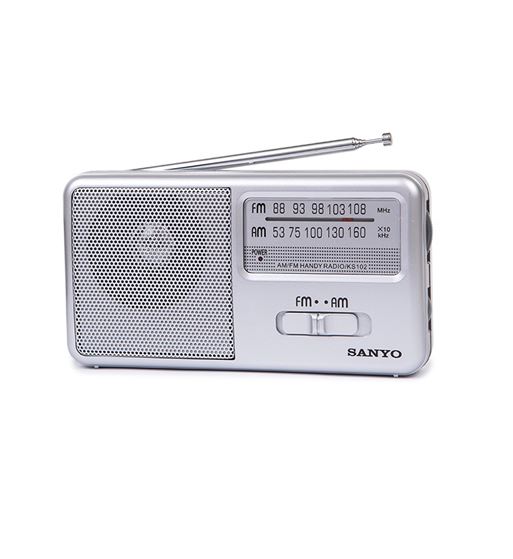 Sanyo Radio AM/FM a Pilas KS-102