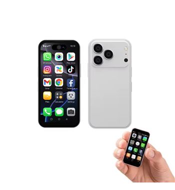 Mini móvil android i17 pro max dual sim cámara hd 2gb + 16gb 3" i17promax - I17PROMAX_BL