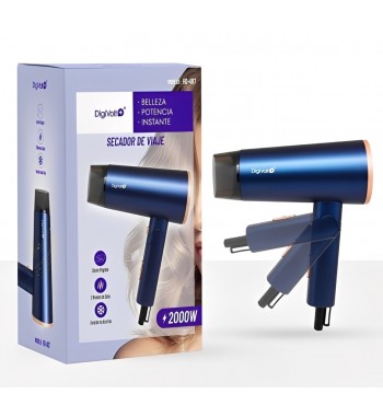 Digivolt secador de viaje plegable azul 2000w hd-487 - HD-487_1