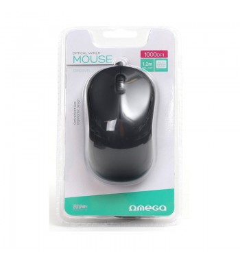 Omega ratón óptico 3d cable usb 1.2m 1200 dpi v2 om09 - OM09_2