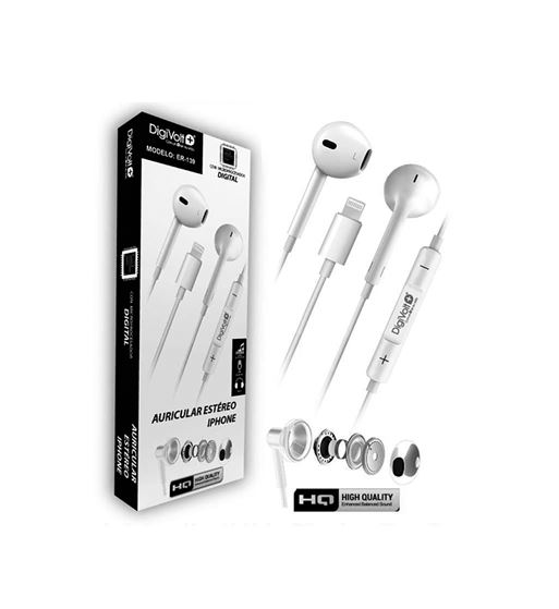 Digivot auricular para iphone c/micro para movil er-139 - ER-139