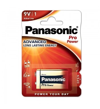 Panasonic pila alcalina 9v pro power lr61 pna-9v-pp - PNA-9V-PP