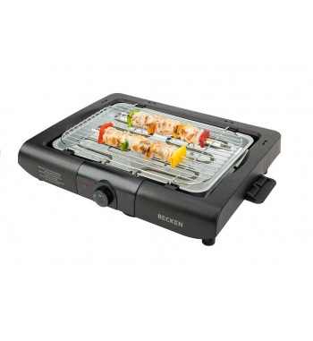 Becken grill antiadherente 2000w 3 posiciones negro 220v btg2597 - BTG2597