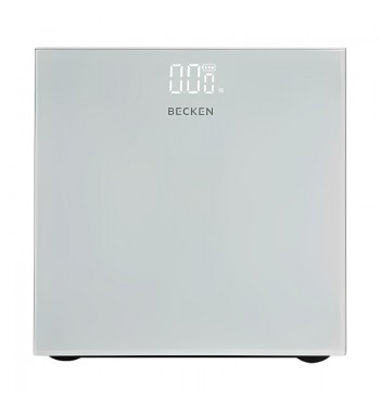 Becken báscula de baño digital vidrio peso máximo 180kg blanca bbs8801 - BBS8801_1