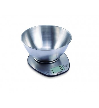 Becken báscula de cocina 5kg pantalla digital bol acero inox. 1,8l bks4478 - BKS4478