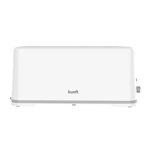 Kunft tostador 1 ranura boca ancha 1050w 6 niveles blanco kt4558 - KT4558