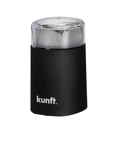 Kunft molinillo de café y especias 60g 150w negro cuchillas inox kcg5414 - KCG5414