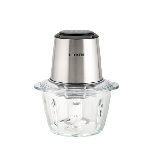 Becken mini picadora 400w tapa inox cuerpo vidrio 1200g 1l bgc2386 - BGC2386