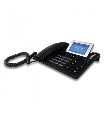 Cocoom teléfono móvil fijo sobremesa sim 2g/3g bt 4.0 lcd voz hd negro f700 - F700
