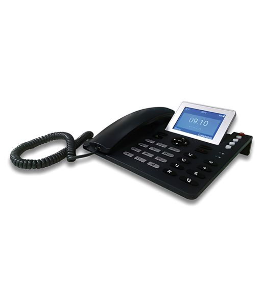 Cocoom teléfono móvil fijo sobremesa sim 2g/3g bt 4.0 lcd voz hd negro f700 - F700