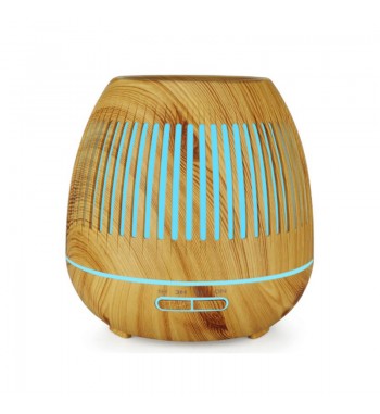 Gen-x humidificador aromatizador grande led ultrasónico 400ml redondo 6516 - HA-6516