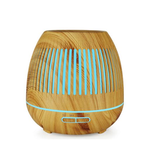 Gen-x humidificador aromatizador grande led ultrasónico 400ml redondo 6516 - HA-6516