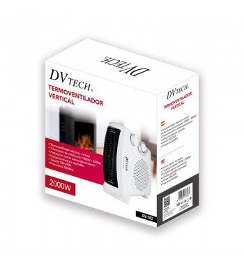 Dvtech calefactor termoventilador eléctrico vertical 2000w dv-25876 - DV-782_2