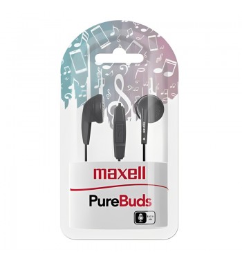 Maxell auriculares mini con micrófono pure buds negros m668 303986 - M668