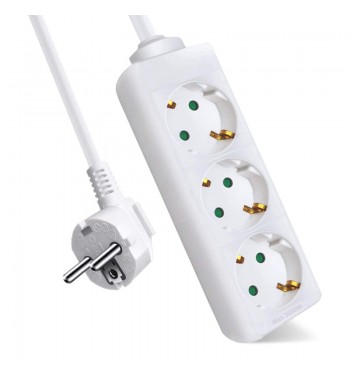 Avant alargador regleta de corriente shucko 3 tomas cable 1.5m av-5101 - AV-5101