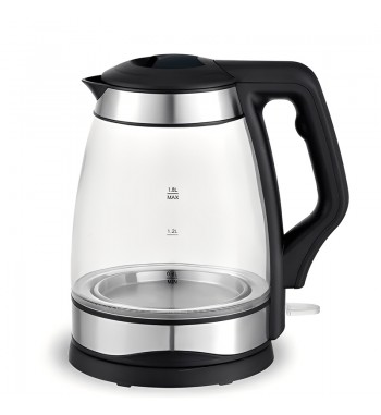 Maxell hervidor de agua jarra cristal templado 1.8l 1500w mp-he1828 - MP-HE1828