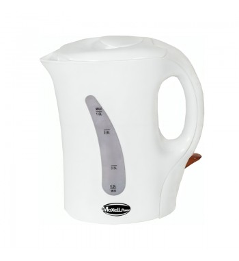 Maxell hervidor de agua eléctrico de 1l 1000w blanco mp-he1l - MP-HE1L