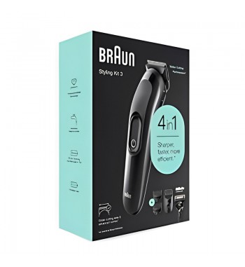 Braun kit multigroom recortadora 4en1 + cuchilla gillette proglide sk-3300 - SK-3300_2