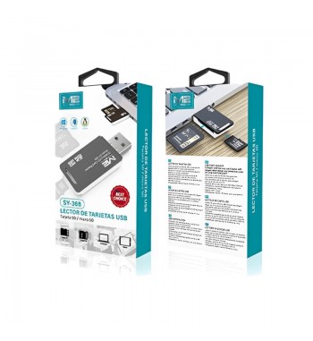 M2 tec lector de tarjetas sd y micro sd usb 2.0 v-7452 - V-7452_2