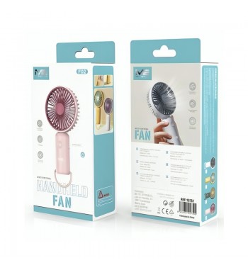 M2 tec mini ventilador de mano recargable 1 velocidad portátil 15751 - 15751_2