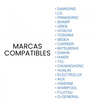 Gen-x mando aire acondicionado universal compatible con 21 marcas ac-2115 - AC-2115_2